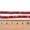 Synthetic Imperial Jasper Beads Strands X-G-S322-002C-1-5