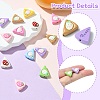16Pcs 8 Colors Zinc Alloy Beads FIND-CJ0003-82-3