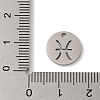 Non-Tarnish 201 Stainless Steel Charms STAS-E217-10P-06-3
