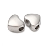 304 Stainless Steel Beads STAS-C128-04B-P-2