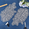 Flower Beading Lace Appliques DIY-WH0304-958-4