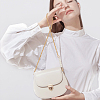 WADORN 3Pcs 3 Style ABS Plastic Imitation Pearl & Iron Curb Chain Bag Handles DIY-WR0002-70A-7