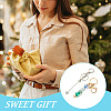 DIY Beadable Keychain Making Kit DIY-TA0006-01-8