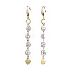 Brass Dangle Earrings EJEW-JE05930-1