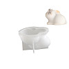 Easter Theme Rabbit DIY Silicone Candle Molds SIL-F019-01B-1