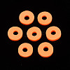 Handmade Polymer Clay Beads CLAY-R067-6.0mm-B11-5