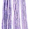Anti-Tarnish Electroplate Glass Beads Strands EGLA-ZX010-6mm-08-2
