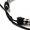 PU Imitation Leather Braided Cord Bracelets for Women BJEW-M290-01J-4