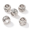 Tibetan Style Alloy European Beads FIND-H038-10AS-3