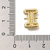 Brass Micro Pave Cubic Zirconia Links KK-I717-04I-3