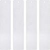 Stainless Steel Brushed Blank Bookmarks AJEW-UN0001-002-1