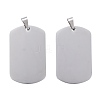 Anti-Tarnish 304 Stainless Steel Pendants STAS-I311-03A-P-1