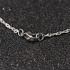 304 Stainless Steel Rope Chain Necklaces NJEW-L437-01-2