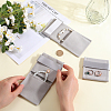 3Pcs Rectangle Velvet Envelope Packing Pouches TP-BBC0001-10C-3
