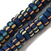 Polymer Clay Beads Strands CLAY-H006-02K-1