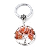 Natural Carnelian Keychain KEYC-E023-03F-2