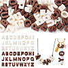 52Pcs 2 Bags 2 Colors Acrylic European Beads OACR-TA0004-45B-1