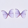 Two Tone Polyester Fabric Wings Crafts Decoration X-FIND-S322-012C-03-2
