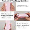 4Pcs 2 Colors PVA Sponge Makeup Powder Puff MRMJ-GF0001-64C-5