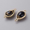 Resin Imitation Shell/Opal Connector Charms RESI-WH0035-61F-2