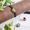 3Pcs 3 Colors Brass Beads FIND-AR0002-31-6