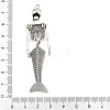 Halloween Tibetan Style Alloy Big Pendants AL-CBA1187-15AS-3