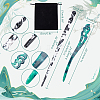 8Pcs 8 Styles Acrylic Hair Sticks OHAR-NB0001-18-2