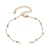304 Stainless Steel Ball Link Chain Bracelet Making AJEW-JB01305-01-1