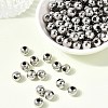 Tarnish Resistant Stainless Steel Beads X-STAS-R032-8mm-3
