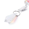 AB Color Plated Crystal Bullet Big Pendant Decorations HJEW-G019-03C-3