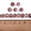 Handmade Foil Glass Beads FOIL-Q001-02F-4
