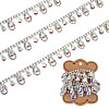 1 Yard Iron Rhinestone Strass Chains FIND-PJ0001-44B-2