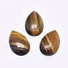 Natural Tiger Eye Cabochons G-P384-I01-1