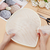 Linen Mini Hat Fascinator Base AJEW-WH0561-32E-3