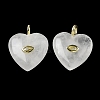 Natural Quartz Crystal Pendants G-P585-03G-08-2