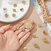 20Pcs Flower Alloy Rhinestone Lapel Pin Backs for Backpack Clothes JEWB-FH0002-72G-3