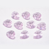 Faceted Glass Rhinestone Pendants RGLA-F053-E-223-1