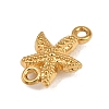 Ocean Theme 304 Stainless Steel Connector Charms SA-CBA2B73-12G-A-3