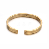 Ion Plating(IP) Trendy 304 Stainless Steel Bangles BJEW-L552-23E-8mm-2