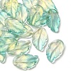 10Pcs Handmade Transparent Czech Lampwork Pendants LAMP-YW0001-27A-1