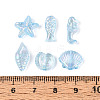 Ocean Theme Transparent Acrylic Beads TACR-T028-69C-4