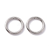 Non-Tarnish 304 Stainless Steel Open Jump Rings X-STAS-C040-01F-P-3