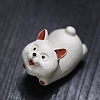 Ceramics Tea Pet Dog Display Decoration PW-WGE02FE-01-1