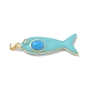 Ocean Dyed Synthetic Turquoise Pendants GG-CBA6980-12G-E-1
