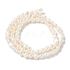 Natural Cultured Freshwater Pearl Beads Strands PEAR-C004-15-3
