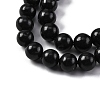 Natural Shungite Beads Strands G-M353-A04-12mm-4