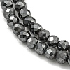 Non-magnetic Synthetic Hematite Beads Strands G-I365-16A-3