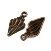 Tibetan Style Alloy Pendants TIBE-B003-08AB-2