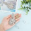 2Pcs Crystal Rhinestone Ornament Accessories DIY-FG0003-34-3