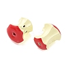 Spray Painted Alloy Beads FIND-C074-10KCG-02-2